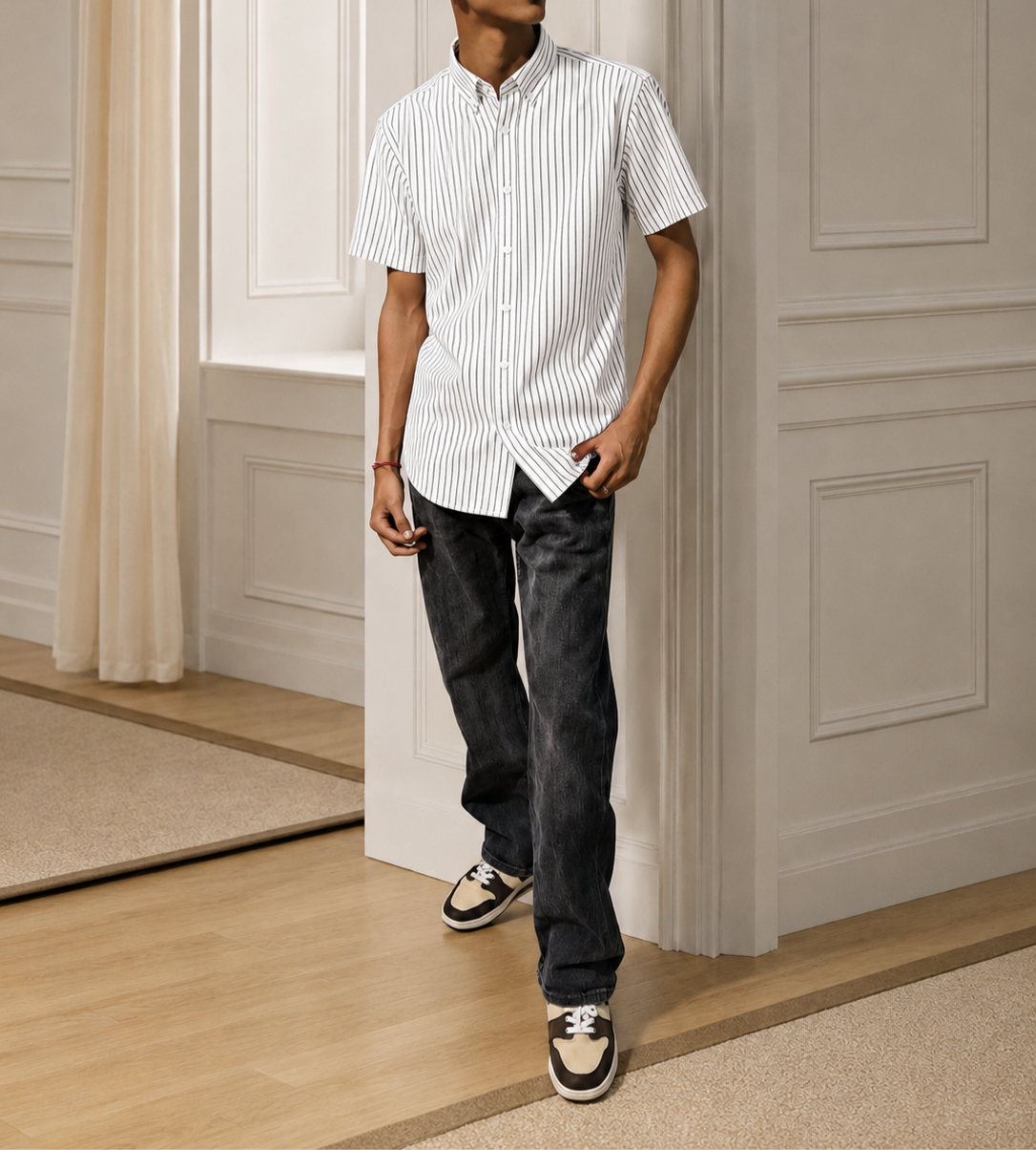 Riviera Pinstripe Shirt