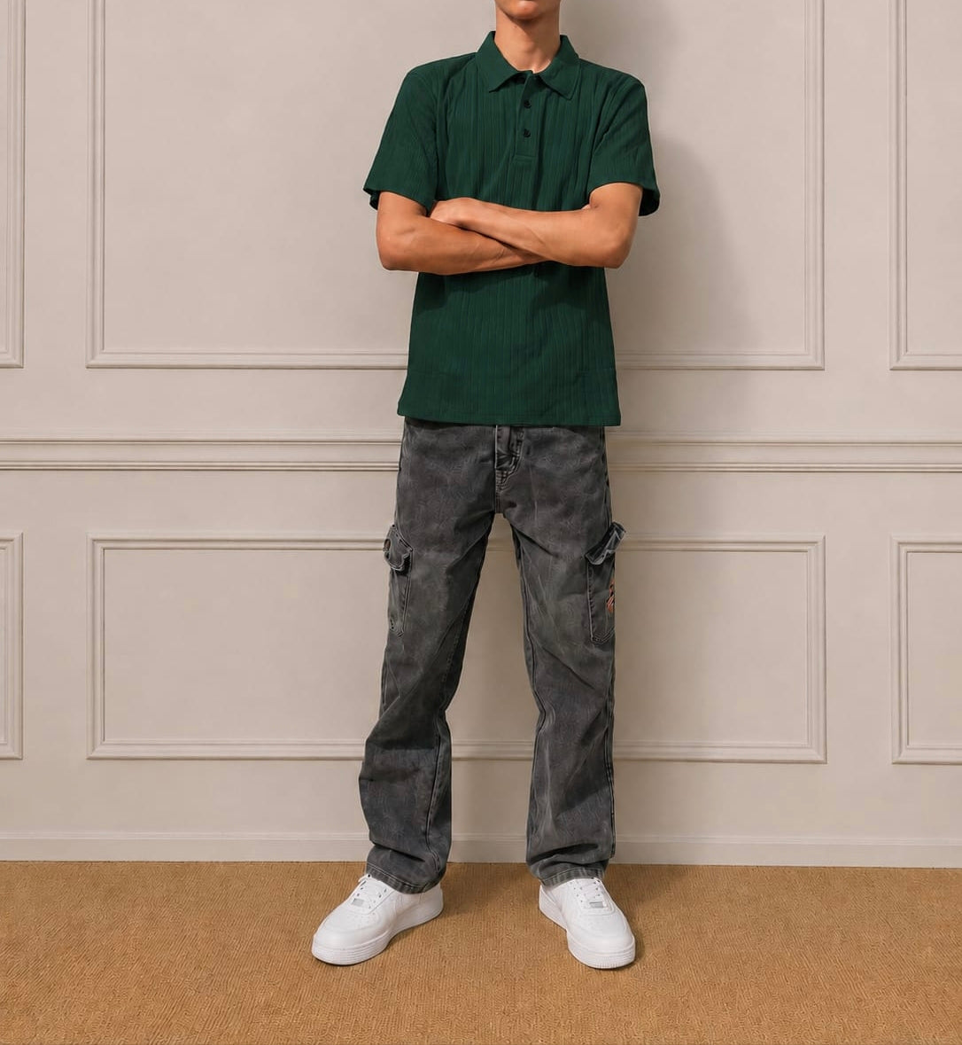 Monaco Ribbed Polo