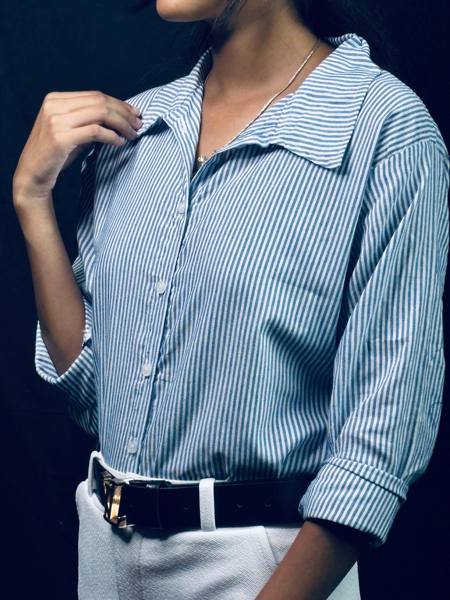 Women's Old Money Oxford Strips