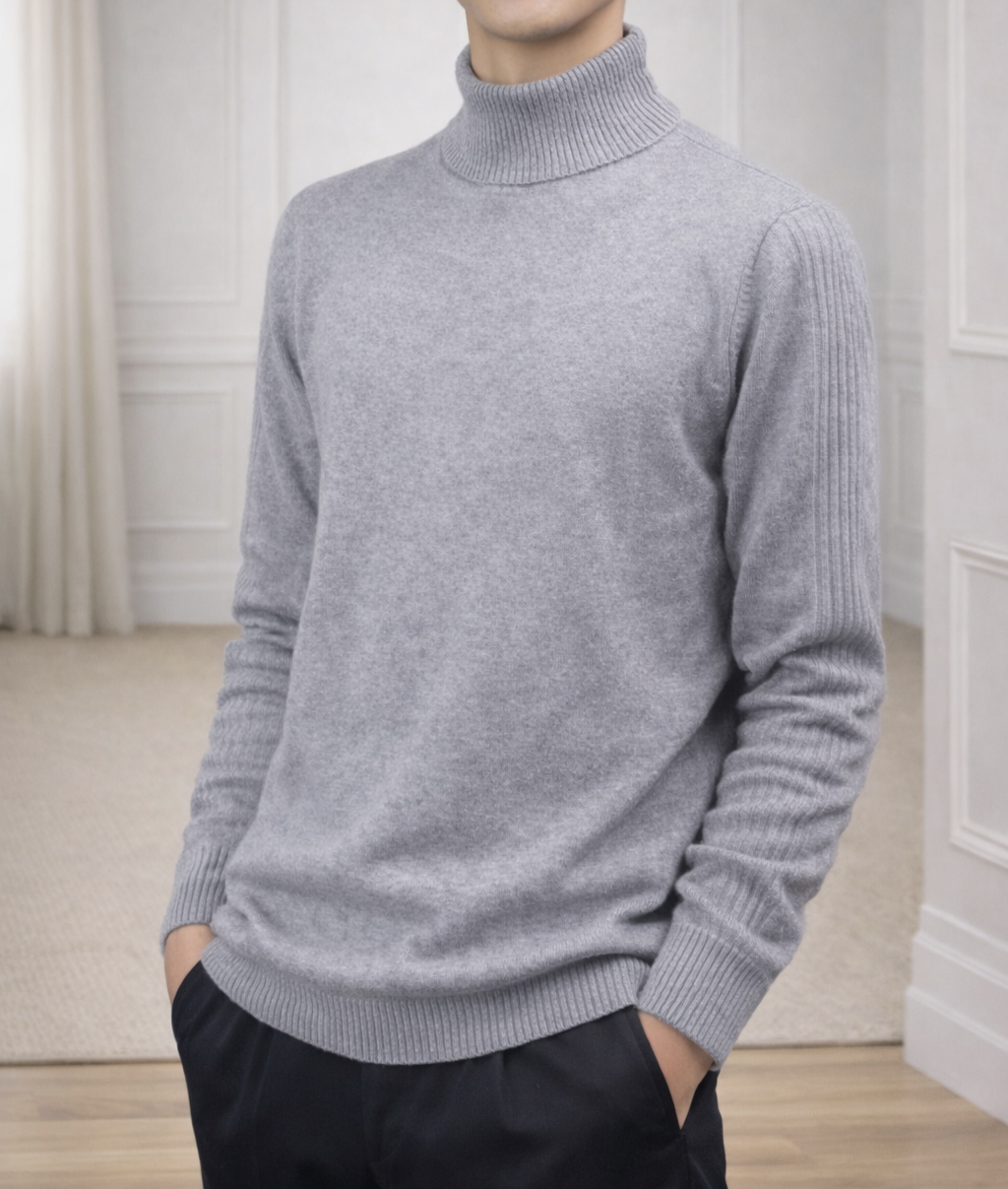 Monarch Cashmere Turtleneck
