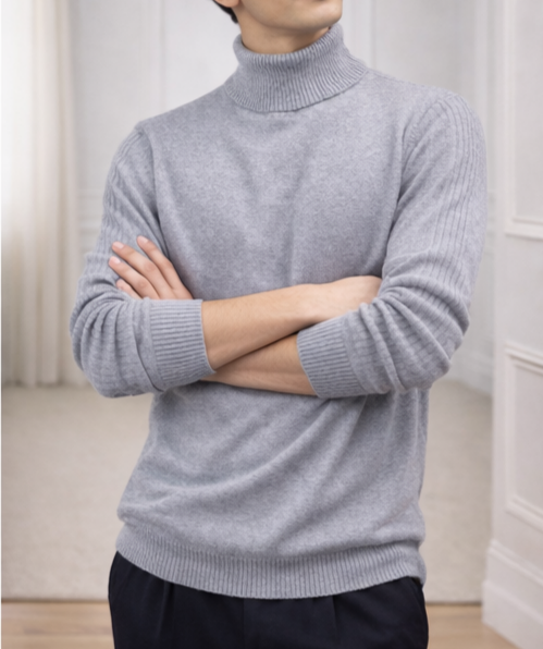 Monarch Cashmere Turtleneck
