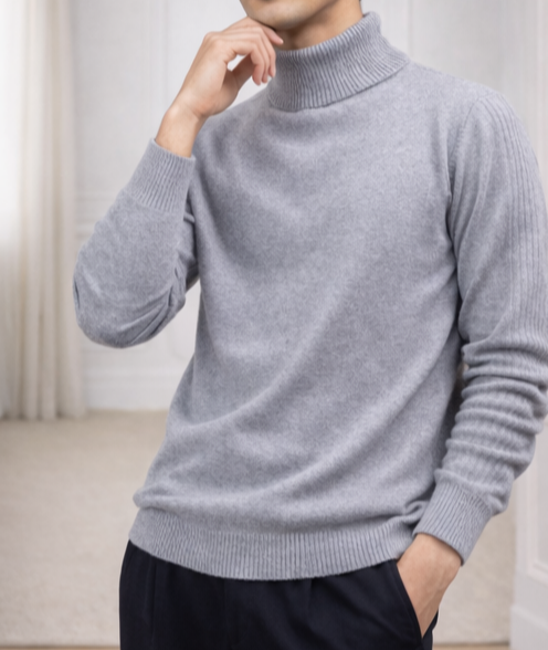 Monarch Cashmere Turtleneck