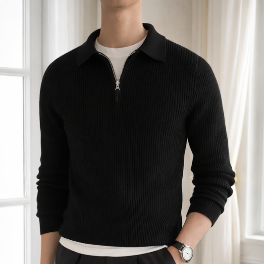The Windsor Zip Sweater