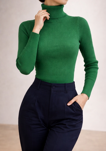 Women’s Windsor Ribbed Turtleneck