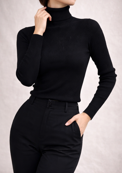 Women’s Windsor Ribbed Turtleneck