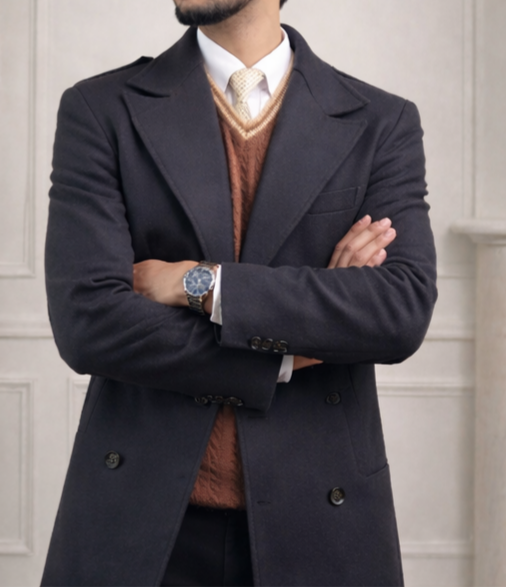 The Belmont Wool Overcoat