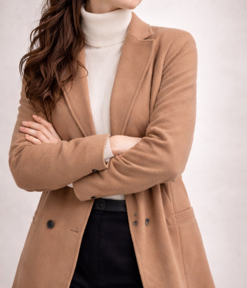 Classic Wool Overcoat – Women