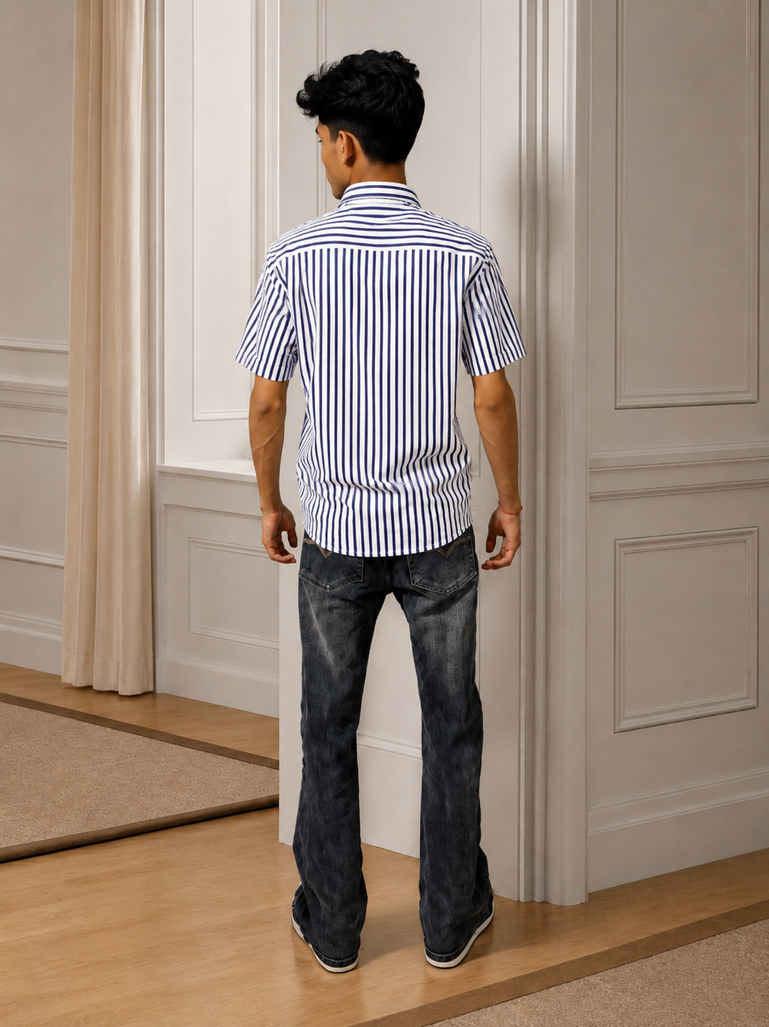 Riviera Pinstripe Shirt