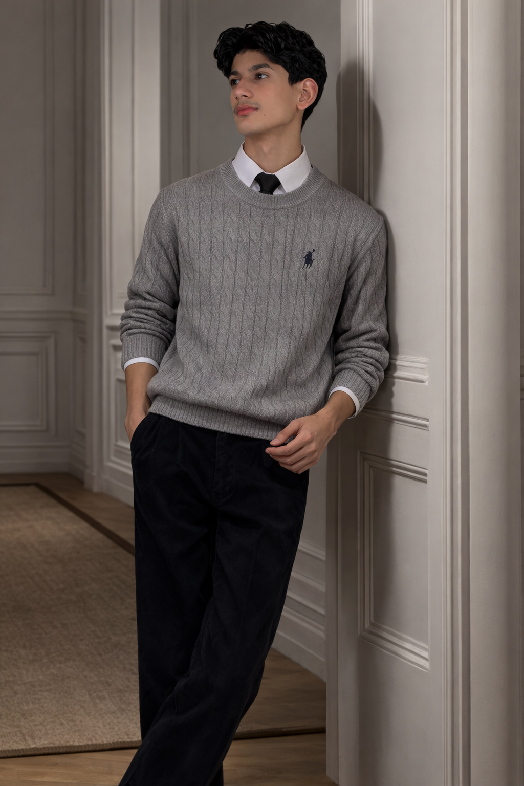 The Harrington Cable Knit Sweater