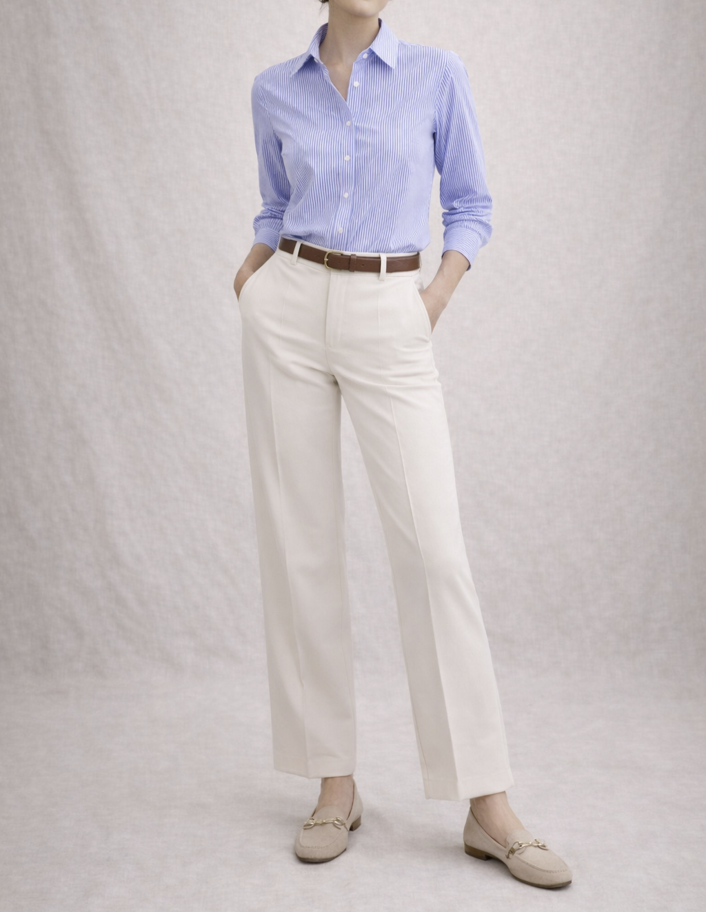 Oxford & trousers set