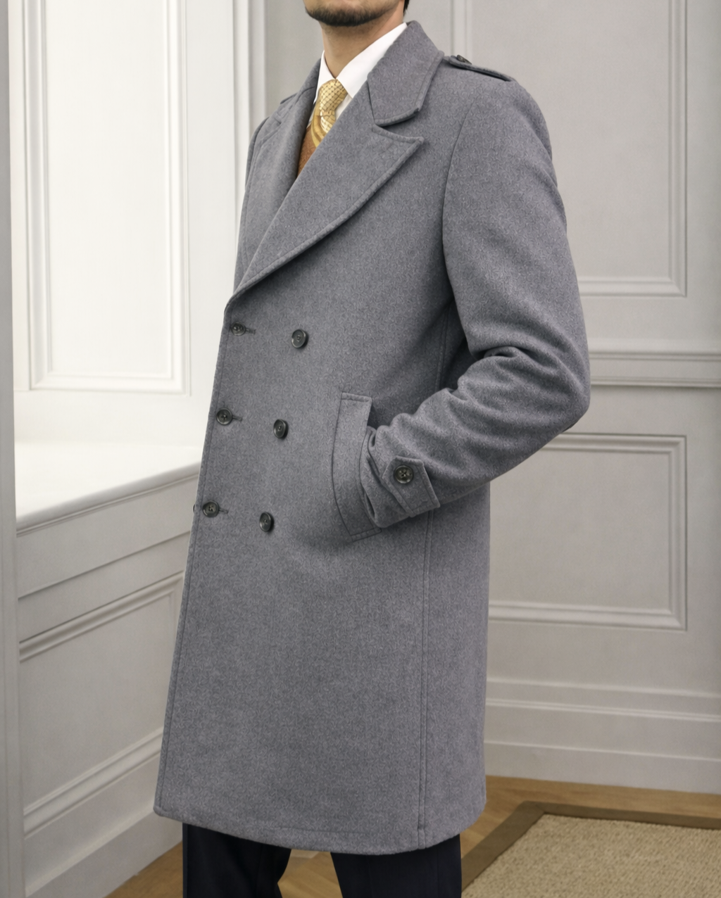The Belmont Wool Overcoat