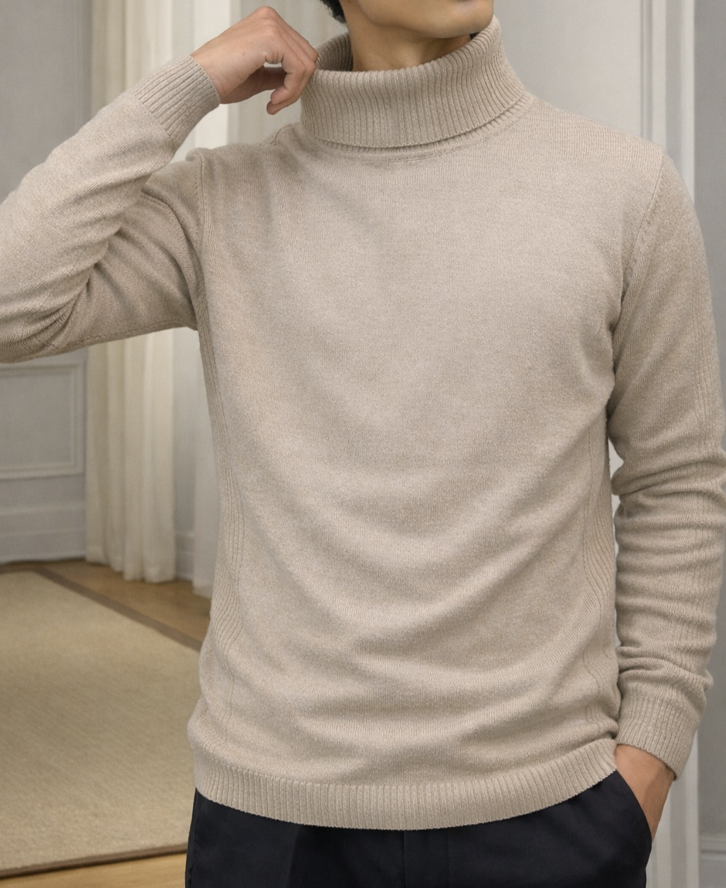 Monarch Cashmere Turtleneck