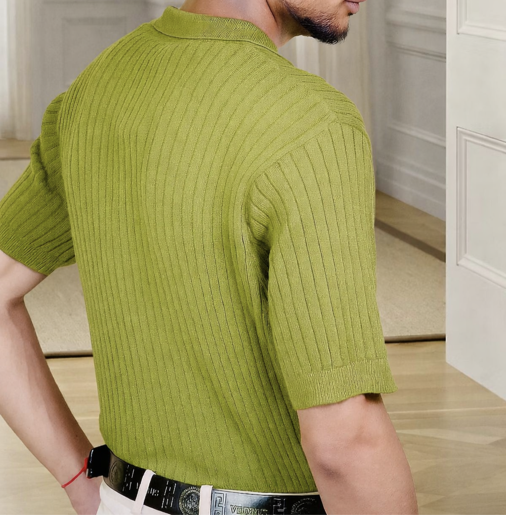 The Mayfair Ribbed Polo
