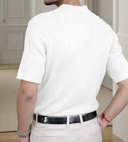 The Mayfair Ribbed Polo
