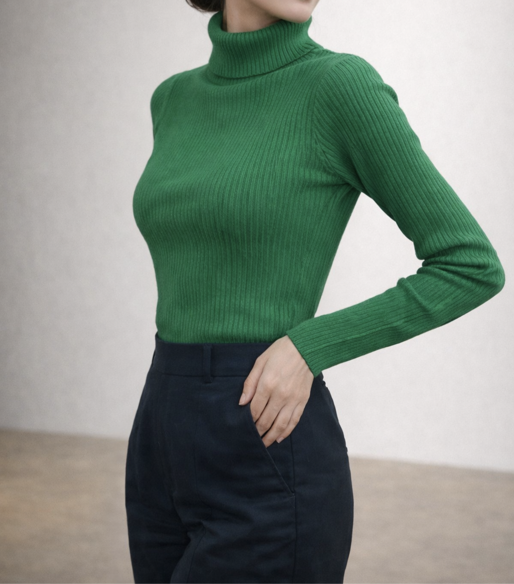 Women’s Windsor Ribbed Turtleneck
