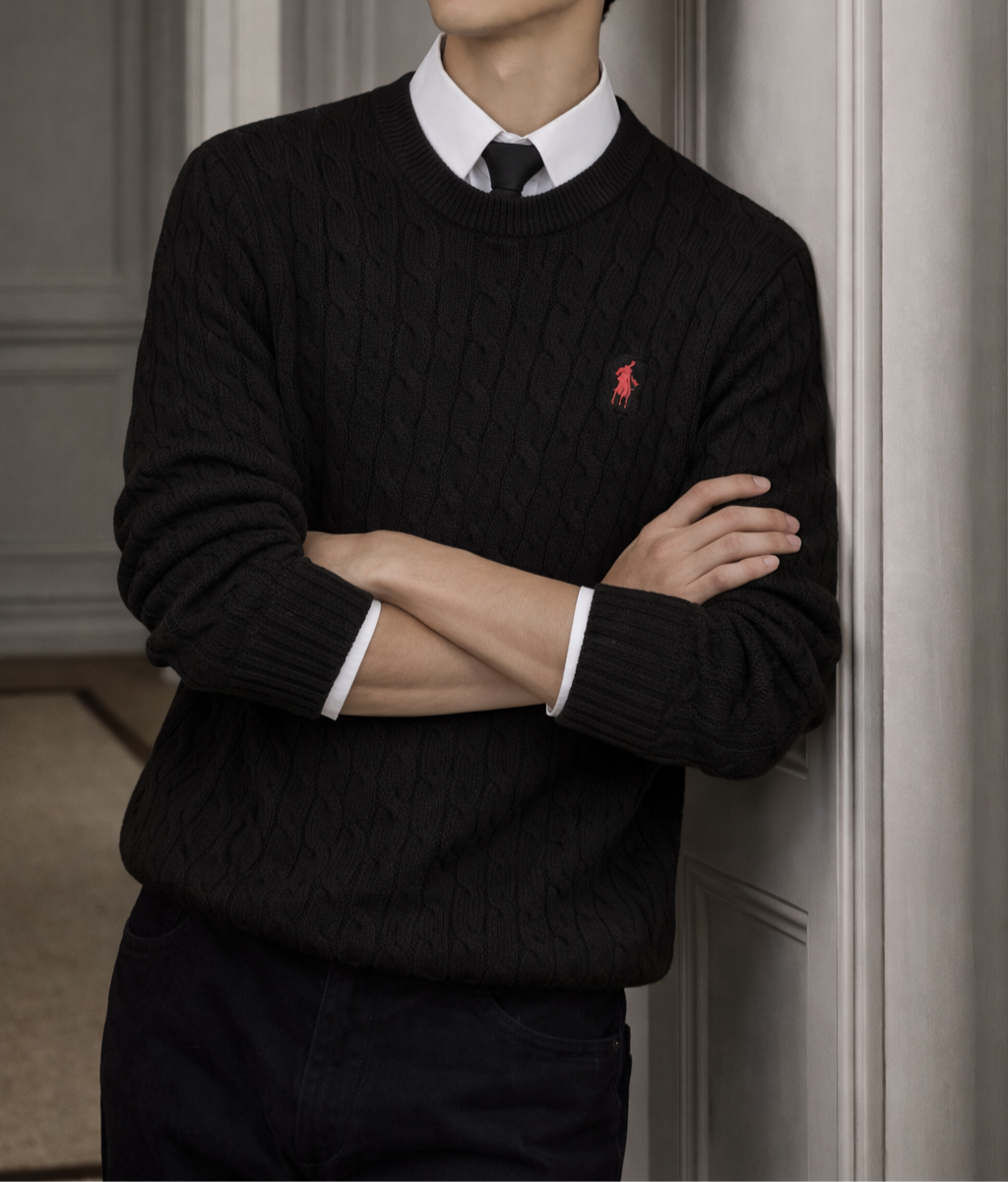The Harrington Cable Knit Sweater