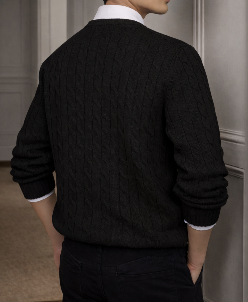 The Harrington Cable Knit Sweater