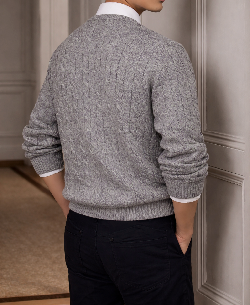 The Harrington Cable Knit Sweater