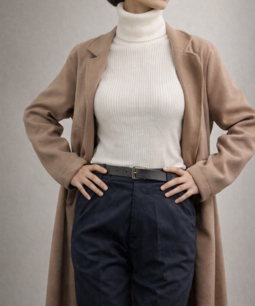 Classic Wool Overcoat – Women
