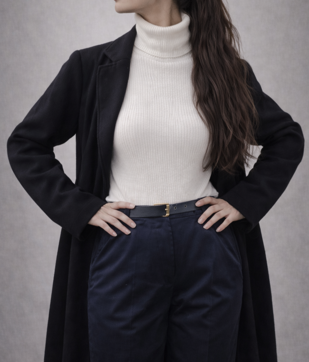 Classic Wool Overcoat – Women