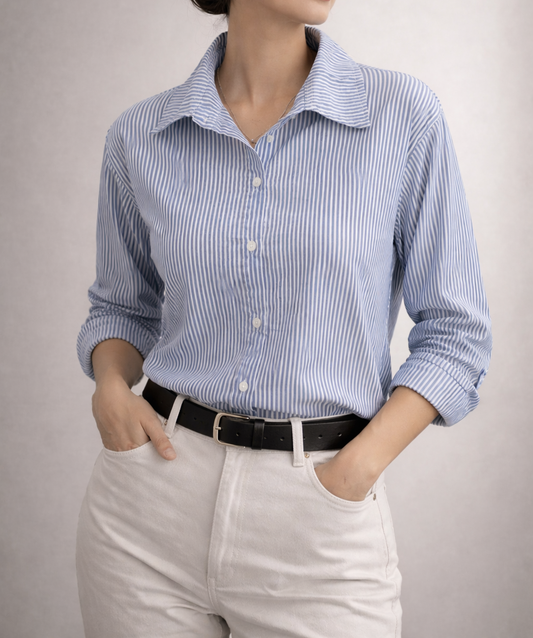 Women's Old Money Oxford Strips