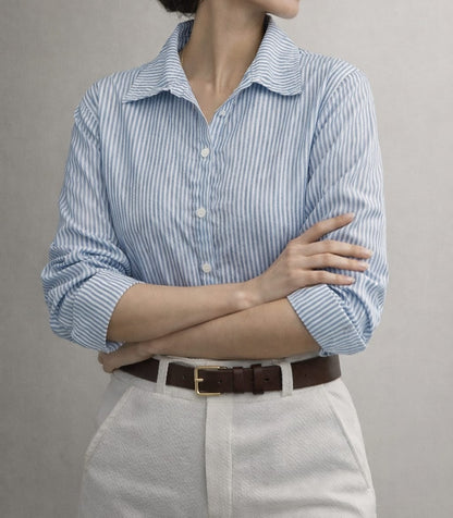 Women's Old Money Oxford Strips