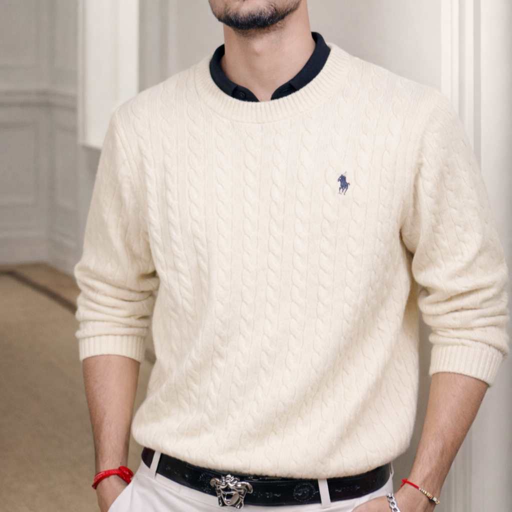The Harrington Cable Knit Sweater