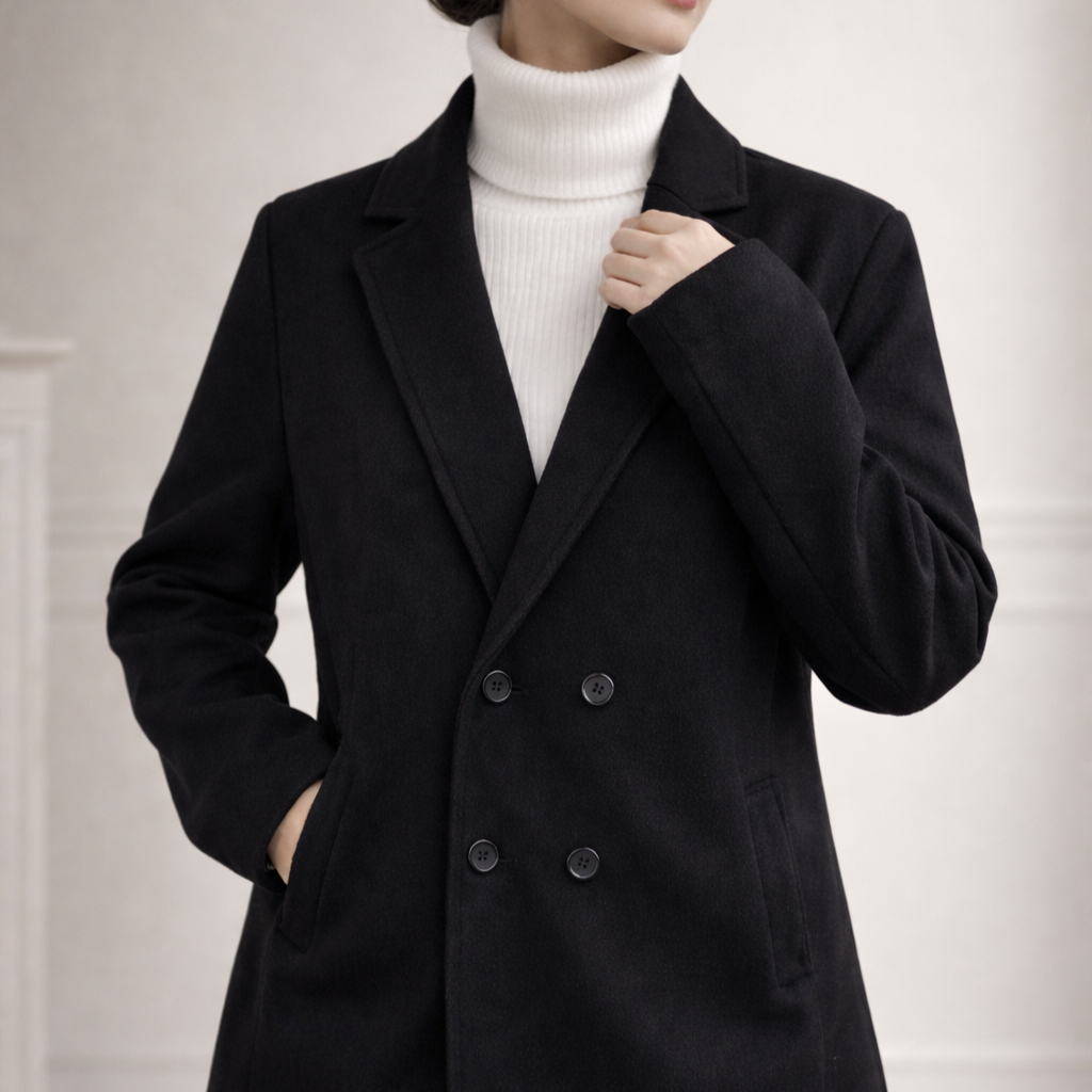 Classic Wool Overcoat – Women