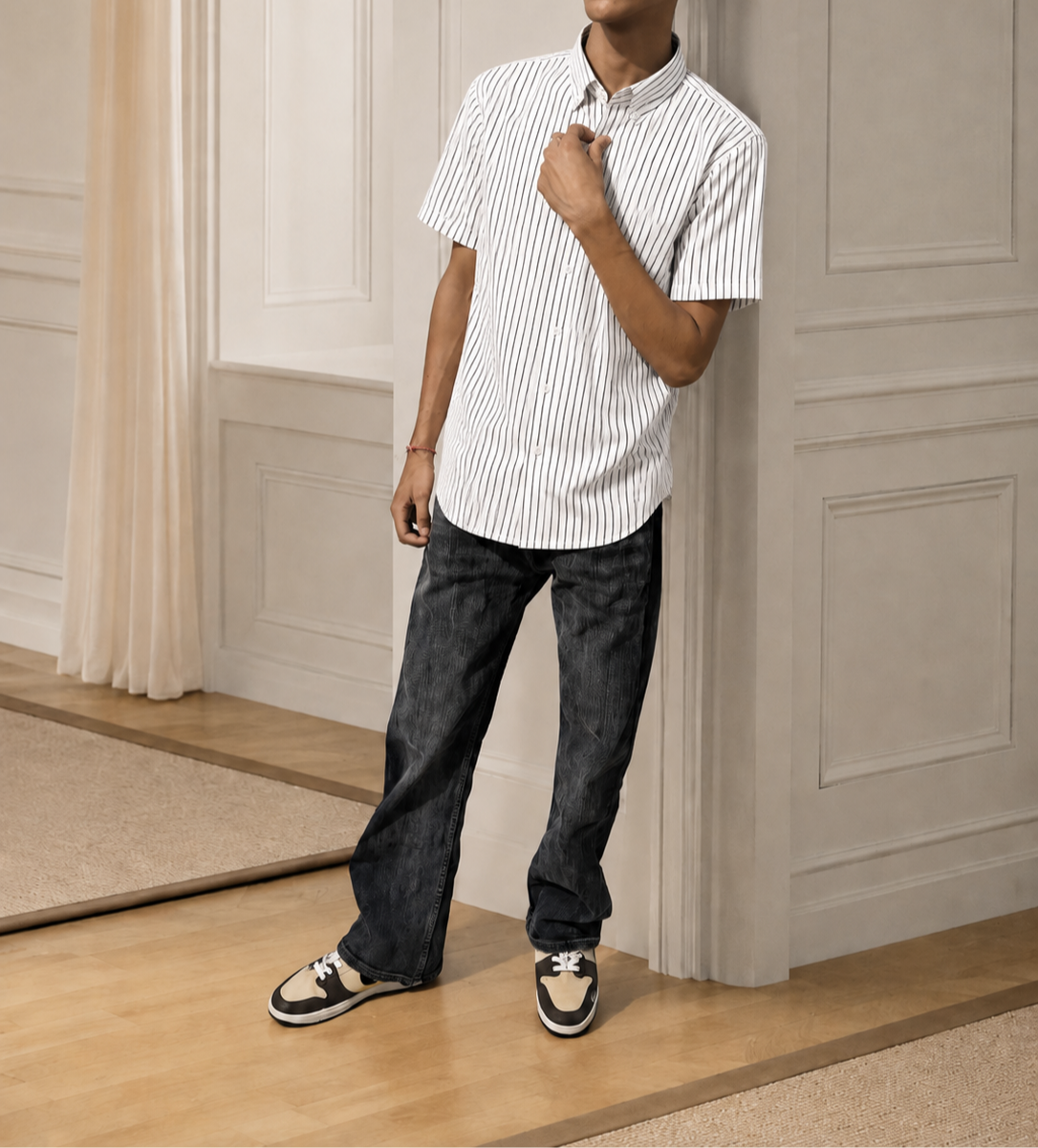 Riviera Pinstripe Shirt