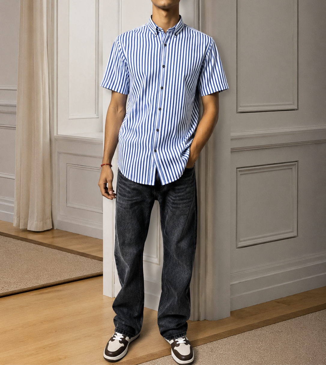 Riviera Pinstripe Shirt