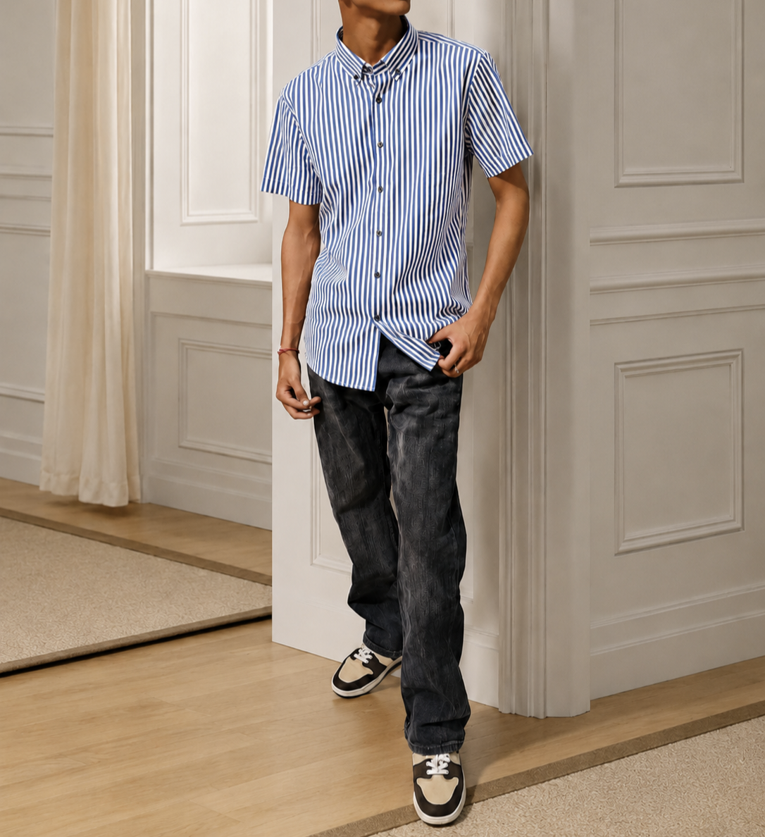 Riviera Pinstripe Shirt