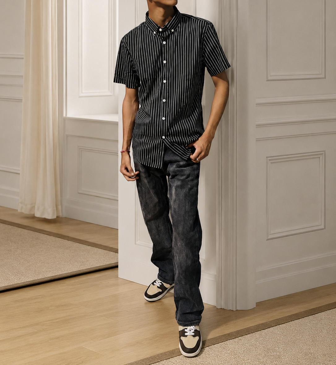 Riviera Pinstripe Shirt