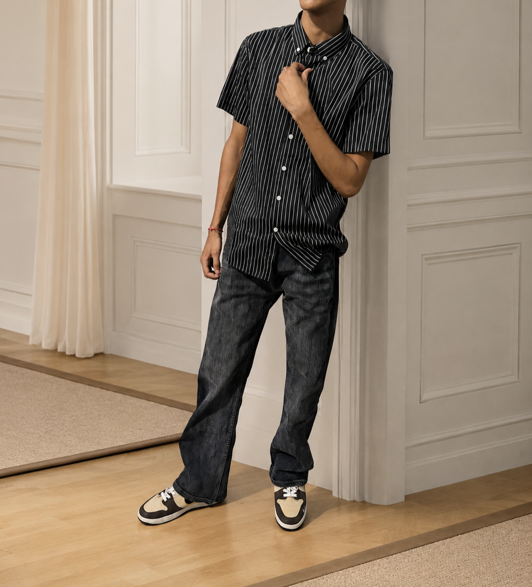 Riviera Pinstripe Shirt