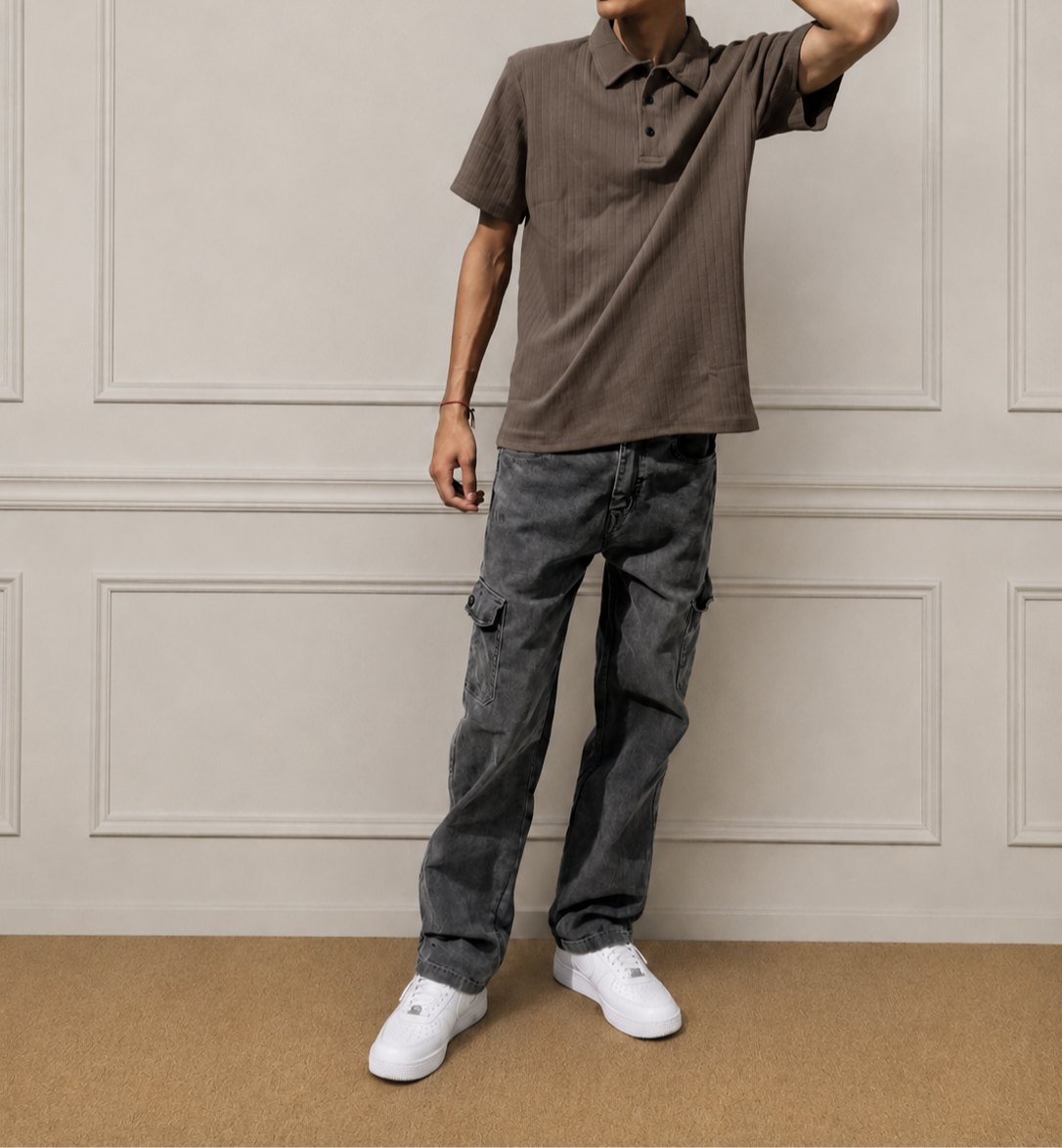 Monaco Ribbed Polo