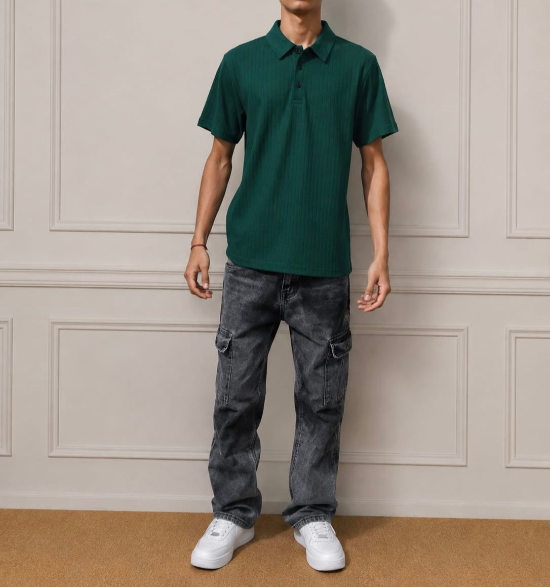 Monaco Ribbed Polo