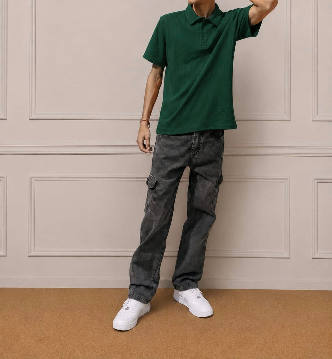 Monaco Ribbed Polo