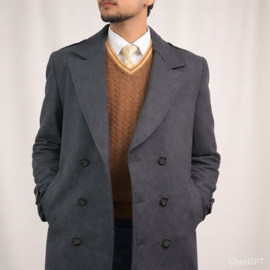 The Belmont Wool Overcoat