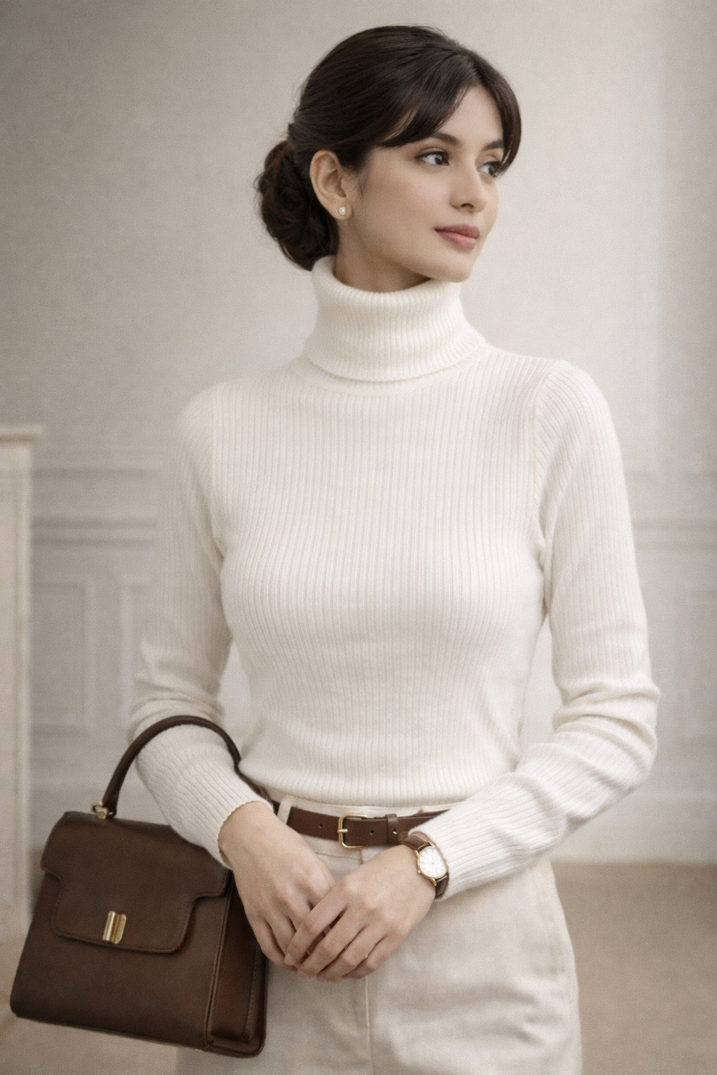 Women’s Windsor Ribbed Turtleneck