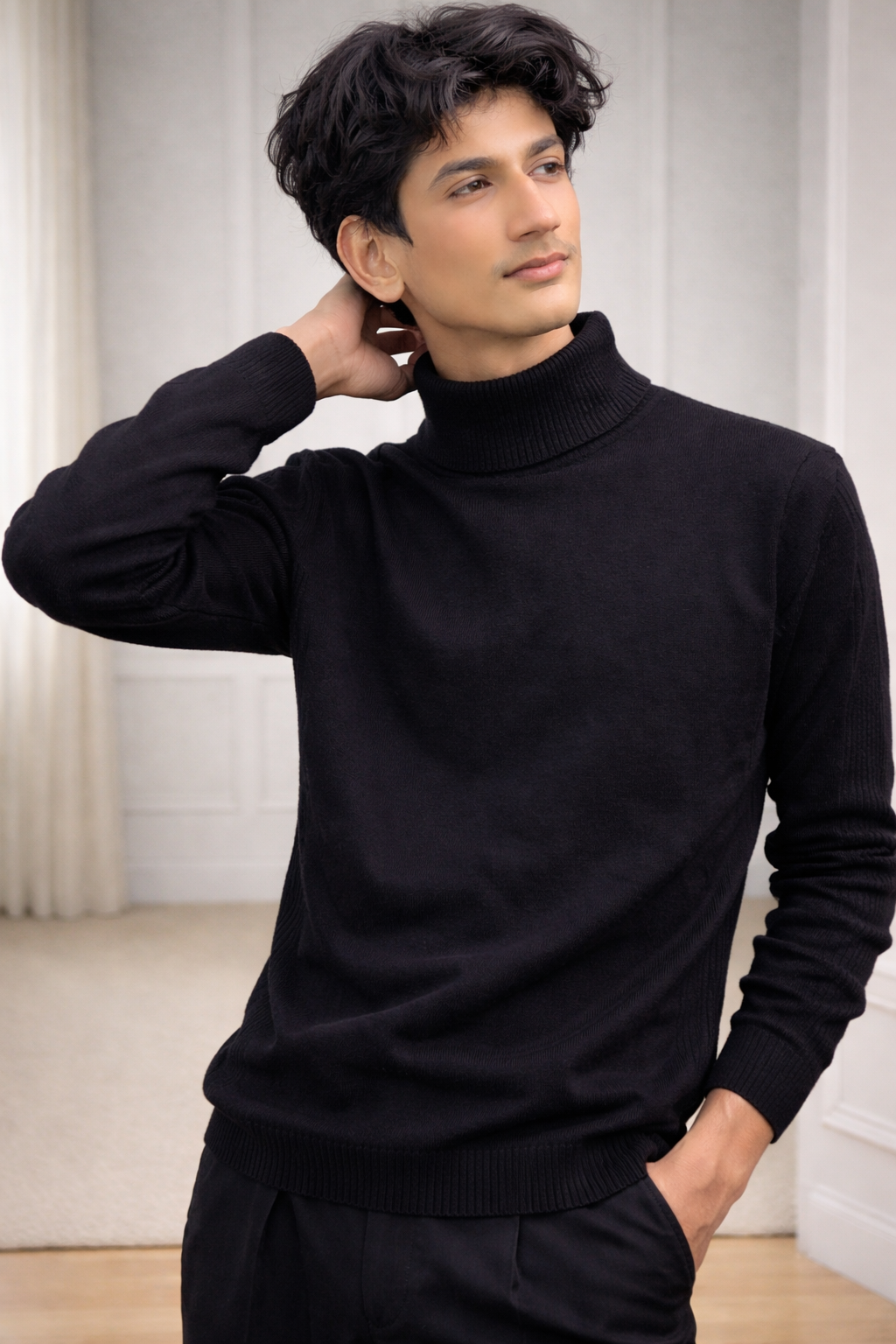 Monarch Cashmere Turtleneck