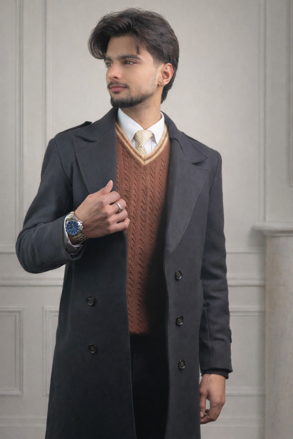 The Belmont Wool Overcoat