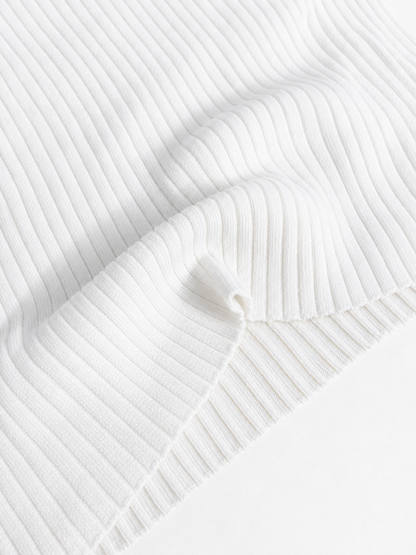 Old-Money Contrast Knit